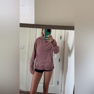 Lululemon pink sweatshirt